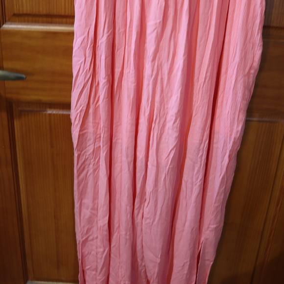 Chic Soul Pink Scoop Neck Sleeveless Jumpsuit Casual 3X - Picture 8 of 15